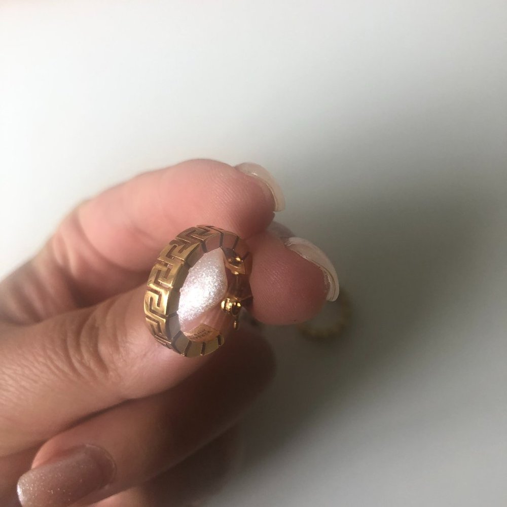 Authentic Versace Hoops - image 1